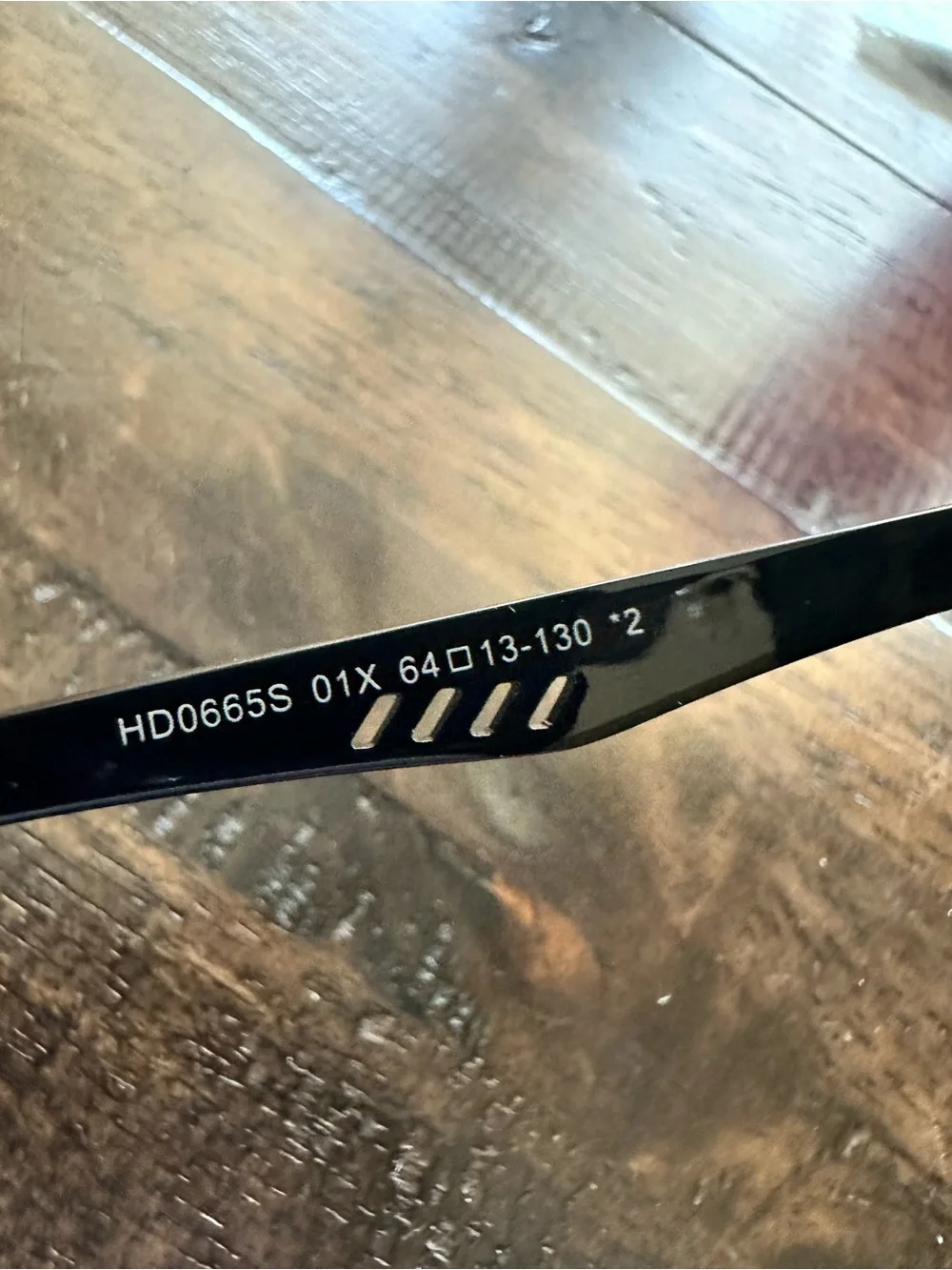 NWT Harley-Davidson Black Smoke Sunglasses HD006655/S 0X1